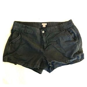 J.Crew black shorts, size 6